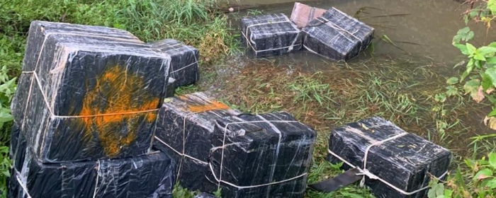 Понад 9 тисяч пачок контрабандних сигарет виявили на українсько-угорському кордоні в Закарпатті