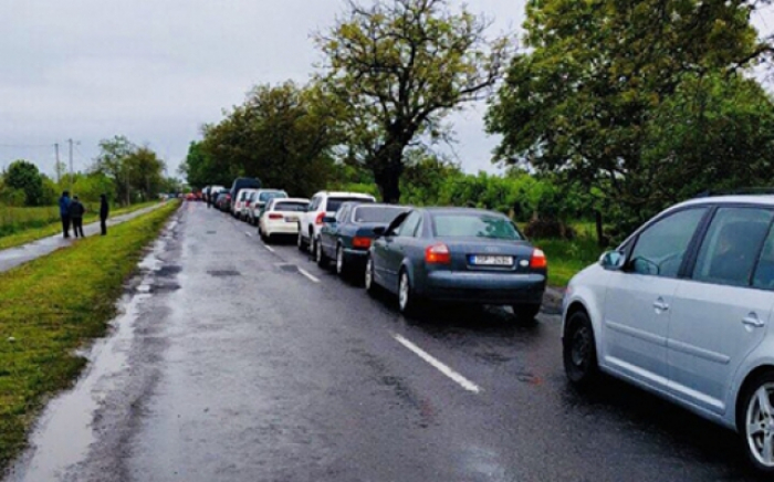 Ситуація на кордоні: на "Лужанці" у черзі досі 140 автомобілів