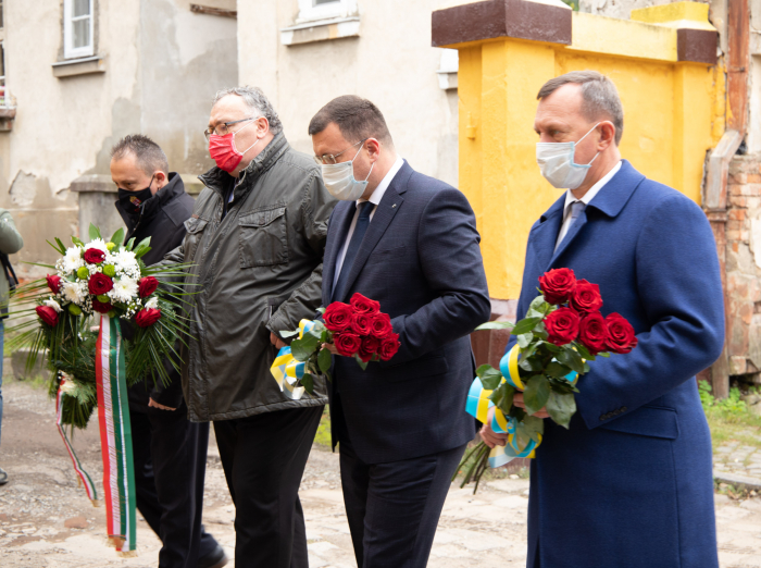 В Ужгороді відбулися пам'ятні заходи до річниці Угорської революції 1956 року