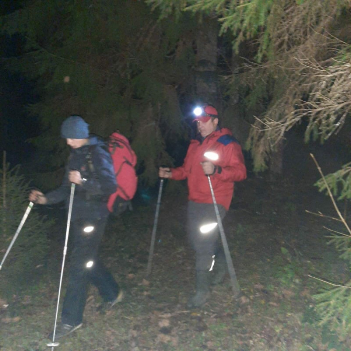 На Рахівщині рятувальники шукали заблукалих в горах туристів, які втратили орієнтири