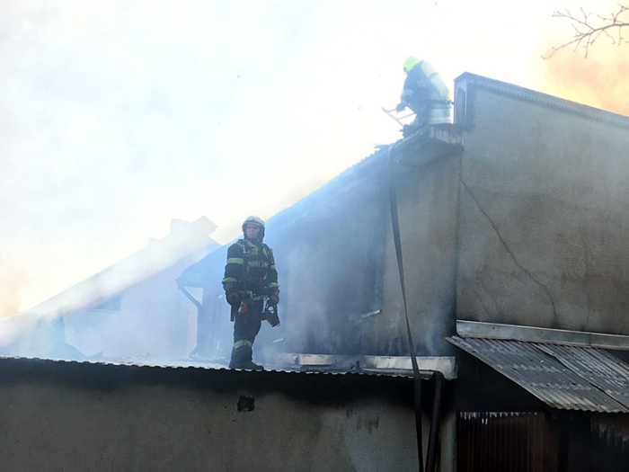 На Тячівщині горів житловий будинок