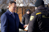 Богдан Андріїв привітав ужгородських рятувальників із річницею створення загону 