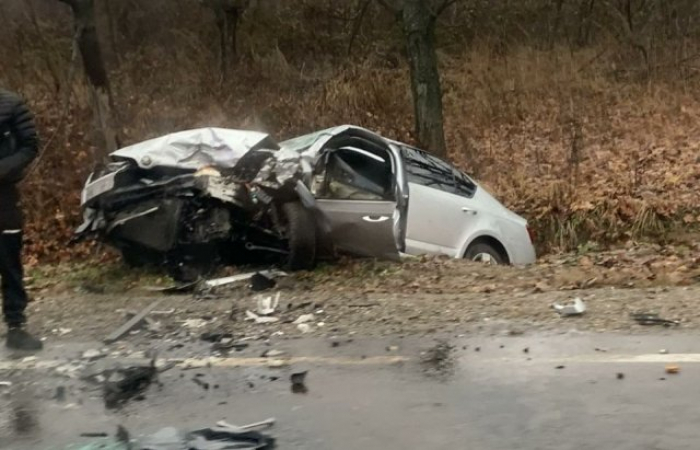 ДТП на Мукачівщині: авто вилетіло в кювет (ВІДЕО)