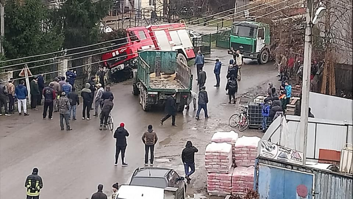 На Рахівщині пожежний автомобіль перекинувся в кювет 