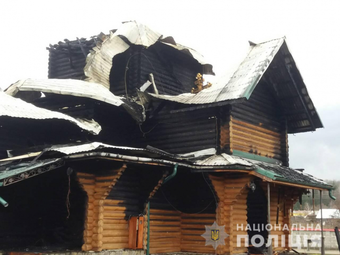 Пожежа в церкві на Іршавщині: поліція встановлює всі обставини