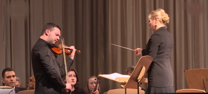 «BEETHOVEN»: на Закарпатті гостював скрипаль Ігор Муравйов (ВІДЕО)