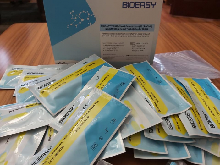 Закарпаття отримало тести на виявлення COVID-19 завдяки благодійникам