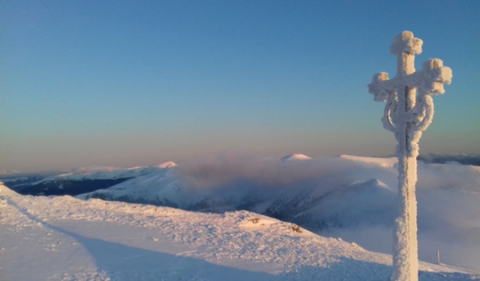 У Карпатах зафіксовано 15 градусів морозу