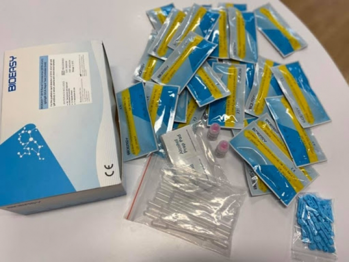 Закарпатська ОДА про експрес-тести: тільки сьогодні прийшов лист із МОЗ, щоб ми подали заявку на потребу в тестах

