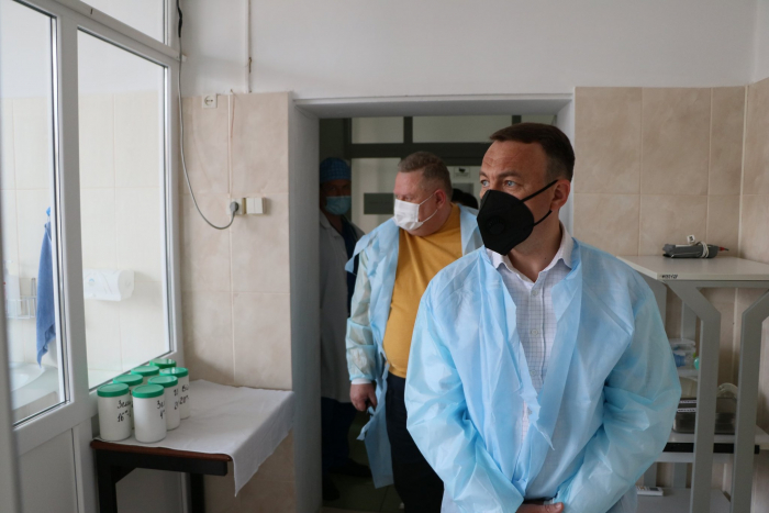 Дитяча лікарня у м.Мукачево – визначена закладом «першої хвилі», яка приймає хворих дітей на COVID-19