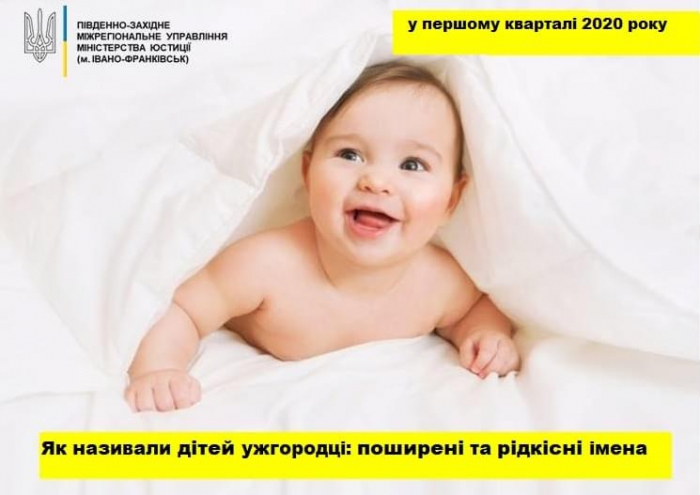 Аврора, Глорія, Леонард та Кевін: як ужгородці називають своїх дітей у 2020-му