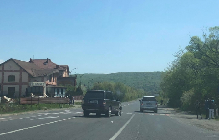 В Ужгороді зіткнулись Toyota та Range Rover (ФОТО)