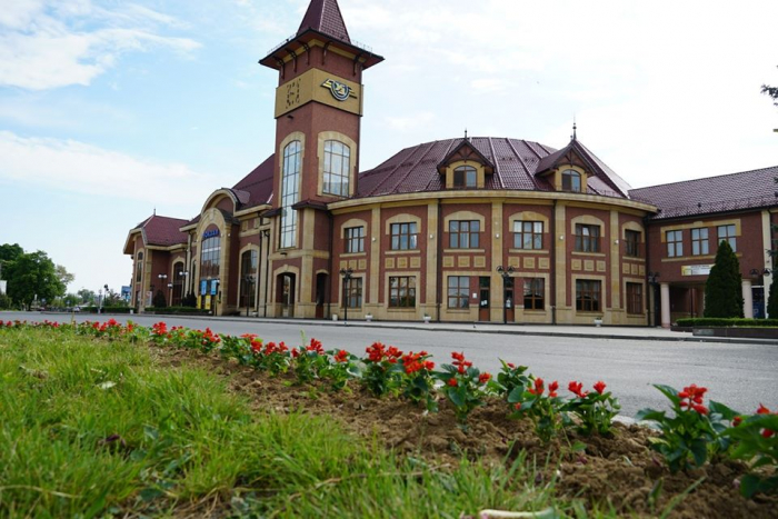 Дві тисячі сальвій радуватимуть око ужгородців на транспортному колі площі Георгія Кірпи