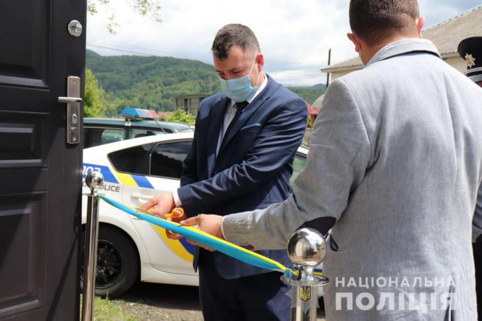 На Закарпатті запрацювала восьма поліцейська станція