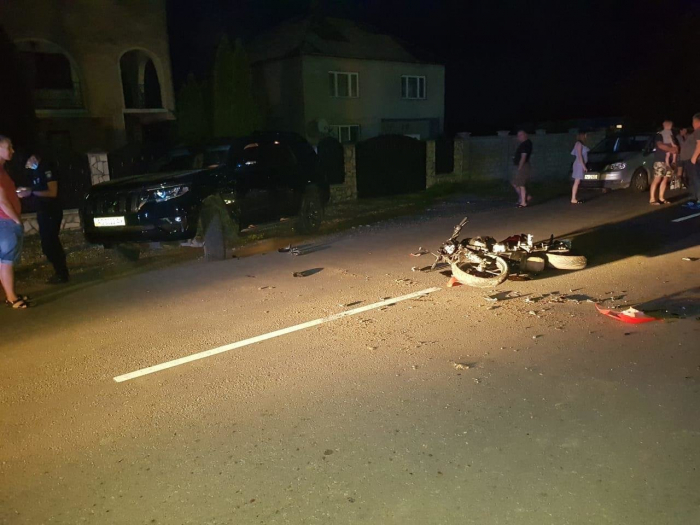 Офіційна інформація про ДТП на Виноградівщині, в якій загинув мотоцикліст