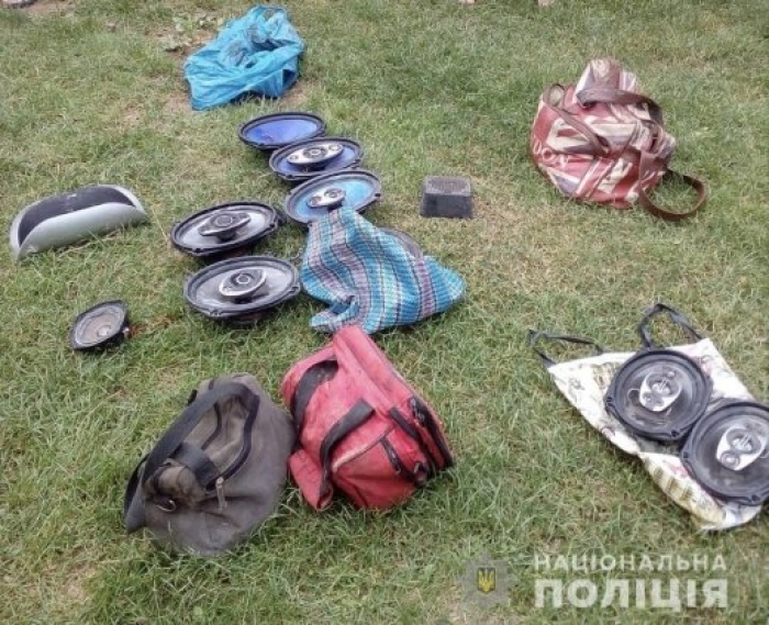 На Іршавщині підлітки впродовж ночі обікрали п'ять автомобілів односельців (ФОТО)
