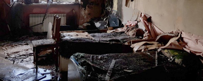 На Закарпатті горів центр соціально-психологічної реабілітації дітей