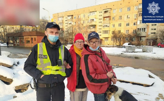 В Ужгороді розшукували літнього чоловіка, який пішов гуляти з собакою і не повернувся