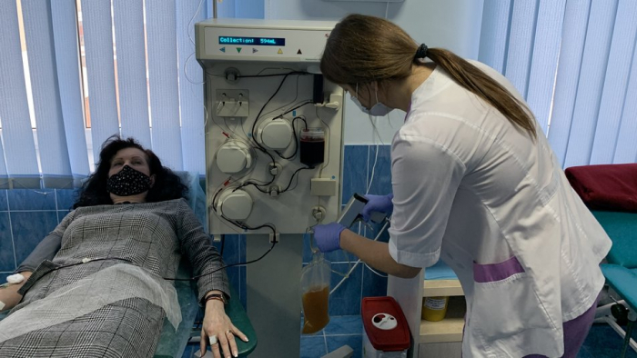 Плазму для лікування COVID-19 можна здати в Закарпатській станції переливання крові (ВІДЕО)