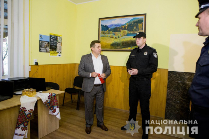 У найвисокогірнішому селі Закарпаття відкрито поліцейську станцію 