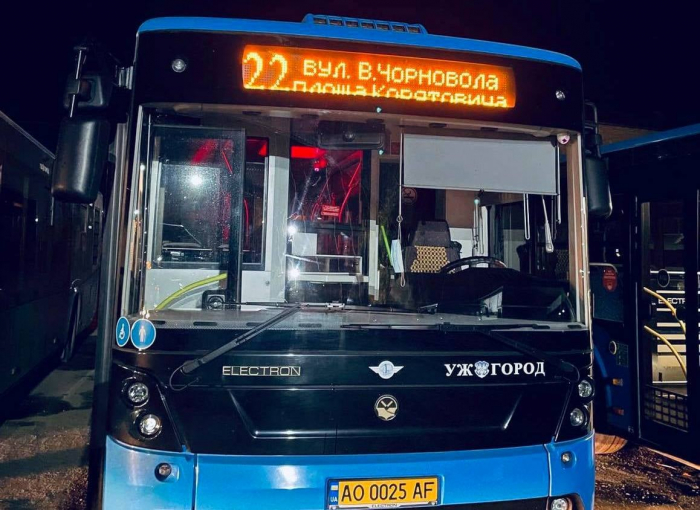 До уваги ужгородців: змінюється шлях проходження маршруту № 22