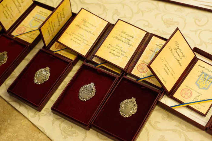 Закарпатцям вручили державні нагороди (ФОТО)