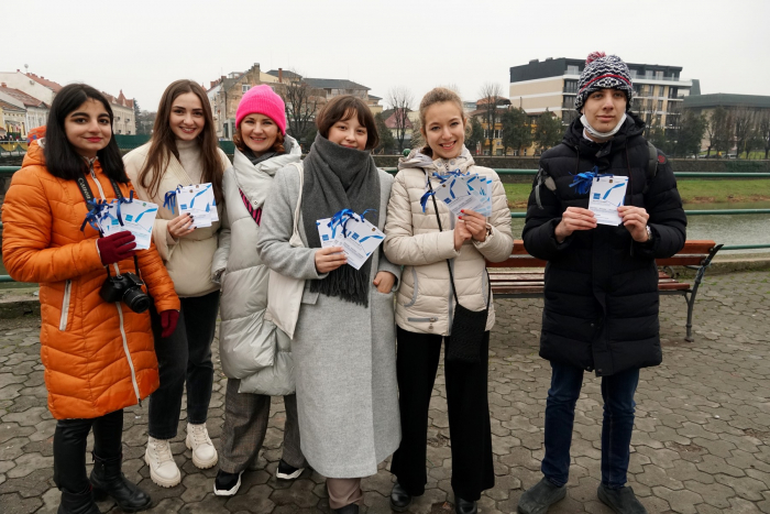 В Ужгороді провели акцію проти насильства над дітьми (ФОТО)