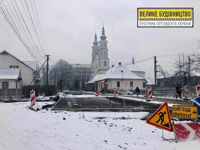 Ремонт моста в Перечині на завершальному етапі
