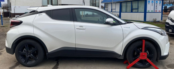 Росіянка позбулася краденого автомобіля на кордоні в Закарпатті