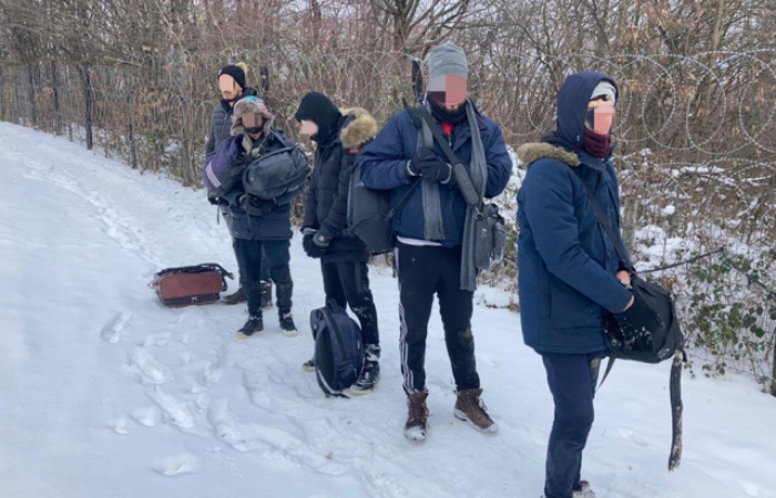 На Закарпатті прикордонники затримали 5 африканців, які "штурмували" словацький кордон