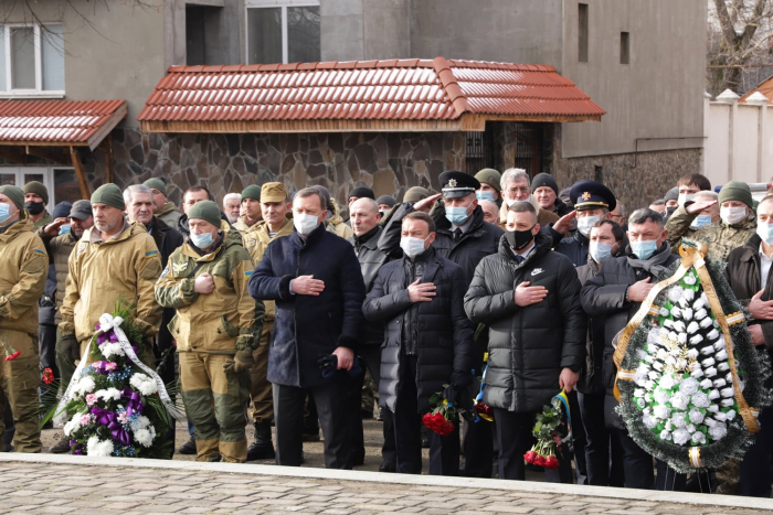 В Ужгороді вшанували учасників бойових дій на території інших держав (ФОТО)