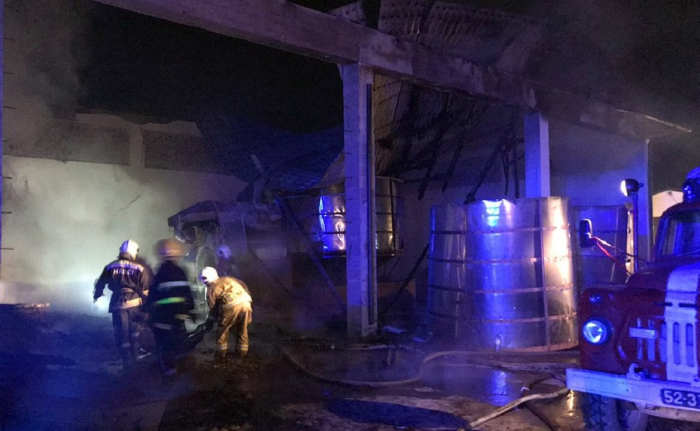 Масштабна пожежа на Берегівщині: горіла недобудова на фермерському господарстві