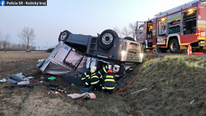 У ДТП в Словаччині загинув водій фури з Мукачівщини (ФОТО)