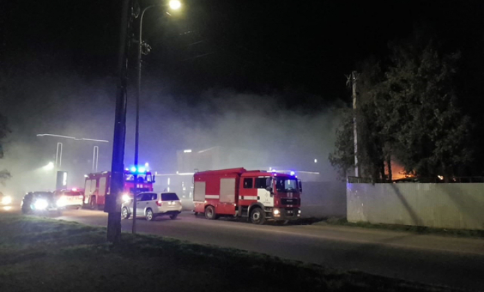 Пожежа сталася у новому районі Ужгорода