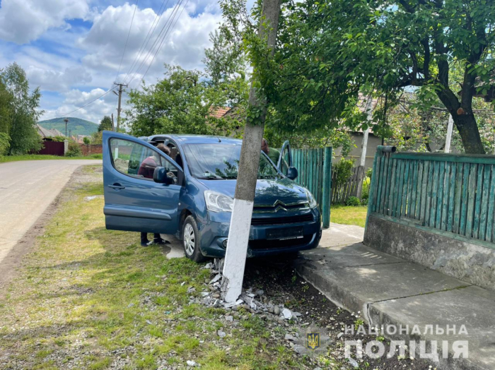 На Закарпатті водійка на "Citroen" наїхала 6-річну дитину (ФОТО)