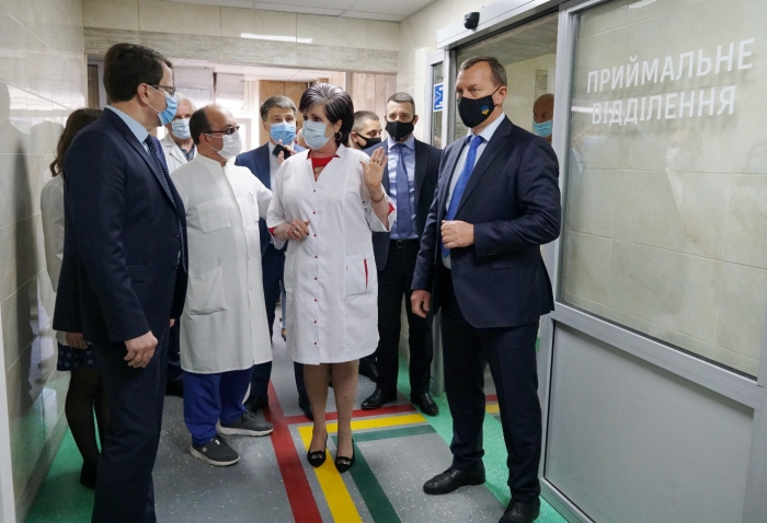 Відділення екстреної медичної допомоги відкрили в Ужгородській центральній клінічній лікарні