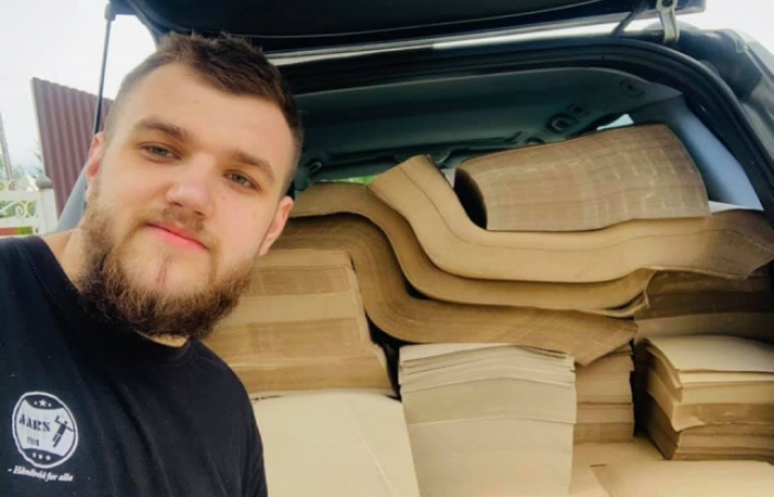 Закарпатський стартап: в Україні вже можна придбати папір та мішки опалого листя