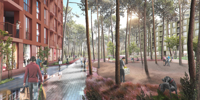 Чотирикімнатні квартири з краєвидом на сосновий ліс у новому ЖК О2 RESIDENCE
