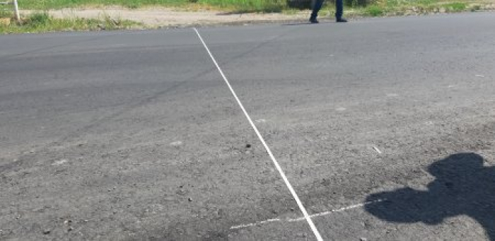 Дорожні служби ліквідували недолік на автомобільні дорозі Виноградів-Теково – КПП «Дяково»