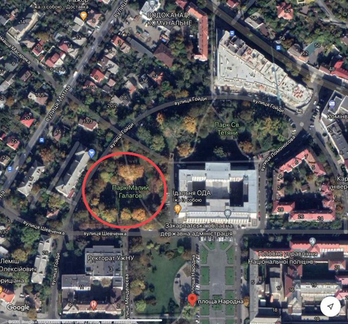 В Ужгороді розпочали громадські обговорення щодо місця розміщення меморіалу загиблим за Україну воїнам