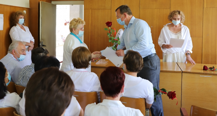 В Ужгороді медиків привітали із професійним святом