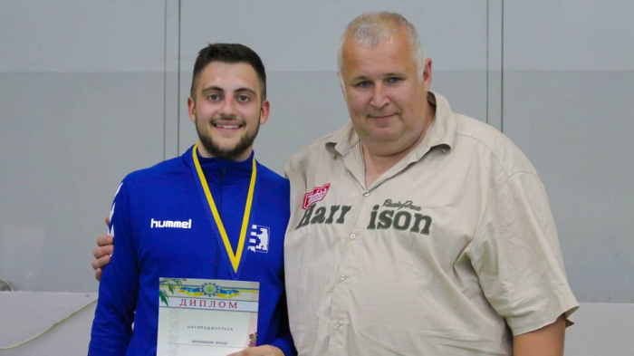 Ужгородець Артем Матевосов виборов перемогу на чемпіонаті України з фехтування на шпагах серед молоді U-23