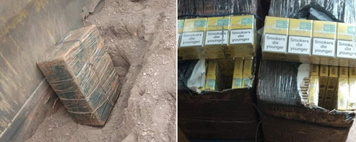 100 блоків сигарет виявили митники у вантажному потязі на Закарпатті