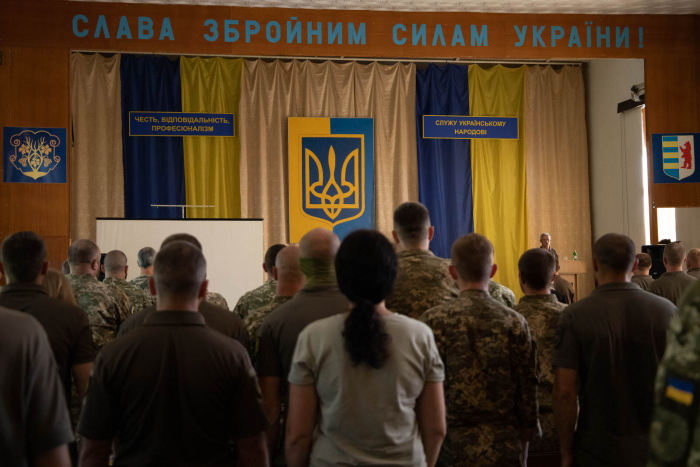 В Ужгороді вітали військовослужбовців стрілецького взводу Закарпатської бригади територіальної оборони