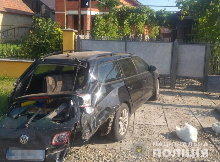 Поліцейські Мукачівщини затримали п’яного водія, який наїхав на чоловіка