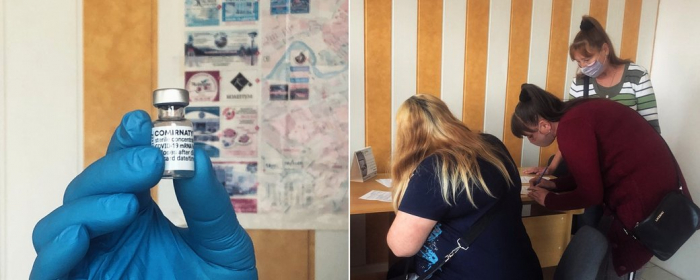 36 працівників ринку вакцинувалися від COVID-19 в Ужгороді