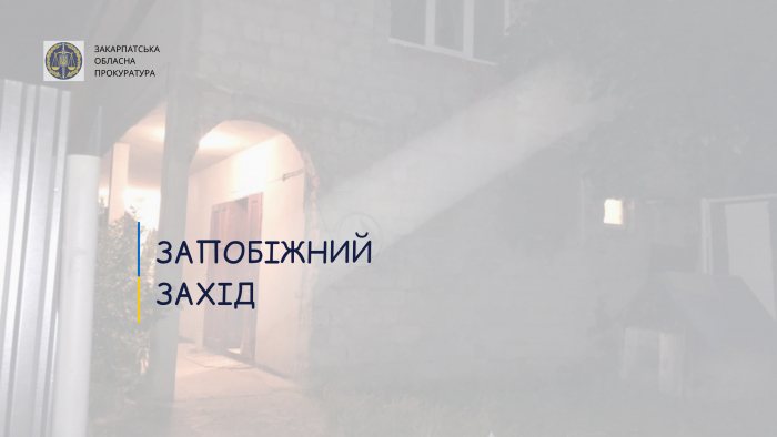 За підозрою у вчиненні грабежу раніше судимому жителю Ужгорода обрано запобіжний захід