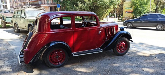 Ретро-«Fiat» Юрія Руснака – краса на дорогах Ужгорода (ФОТО)