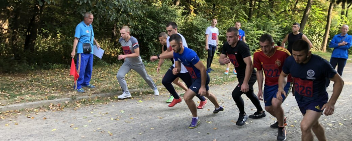 Міжвідомчі змагання з легкоатлетичного кросу провели в Ужгороді