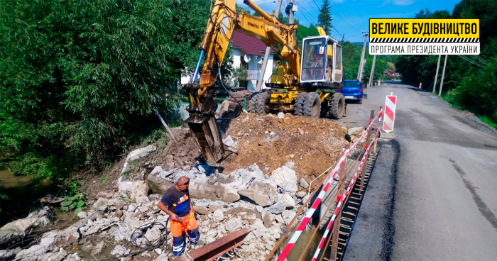 Уперше за понад 40 років у селі Оленьово ремонтують міст